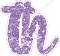 CU 23.5" Individuals - Lavender Sparkle TH