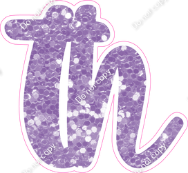 CU 23.5" Individuals - Lavender Sparkle TH