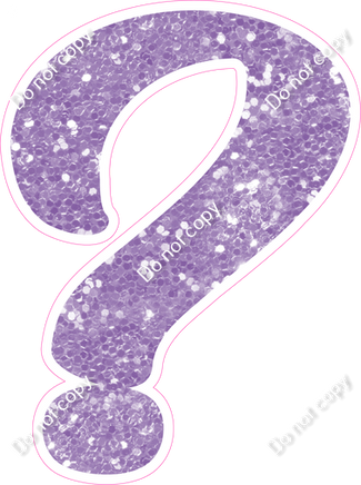 CU 23.5" Individuals - Lavender Sparkle ?