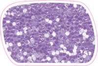 CU 23.5" Individuals - Lavender Sparkle Dash