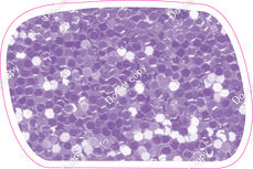 CU 23.5" Individuals - Lavender Sparkle Dash
