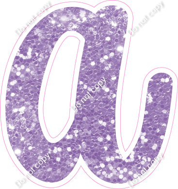 CU 23.5" Individuals - Lavender Sparkle a
