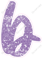 CU 23.5" Individuals - Lavender Sparkle b