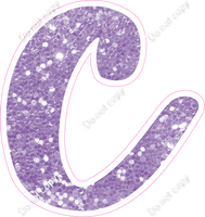 CU 23.5" Individuals - Lavender Sparkle c