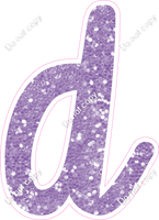 CU 23.5" Individuals - Lavender Sparkle d