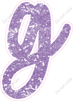 CU 23.5" Individuals - Lavender Sparkle g