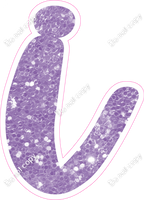 CU 23.5" Individuals - Lavender Sparkle i
