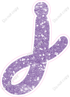 CU 23.5" Individuals - Lavender Sparkle j