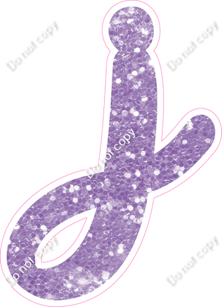 CU 23.5" Individuals - Lavender Sparkle j
