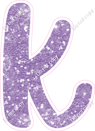 CU 23.5" Individuals - Lavender Sparkle k