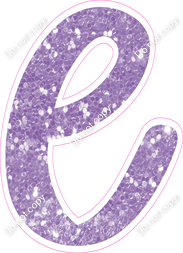 CU 23.5" Individuals - Lavender Sparkle l