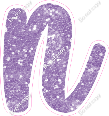 CU 23.5" Individuals - Lavender Sparkle n