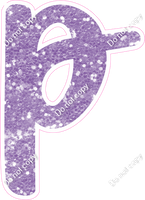 CU 23.5" Individuals - Lavender Sparkle p