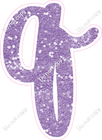 CU 23.5" Individuals - Lavender Sparkle q