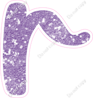 CU 23.5" Individuals - Lavender Sparkle r