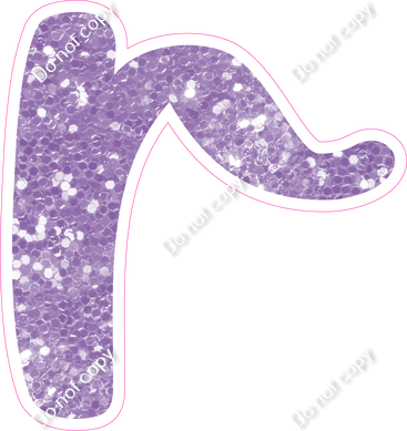 CU 23.5" Individuals - Lavender Sparkle r