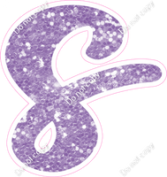 CU 23.5" Individuals - Lavender Sparkle s