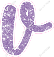 CU 23.5" Individuals - Lavender Sparkle v