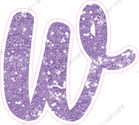 CU 23.5" Individuals - Lavender Sparkle w