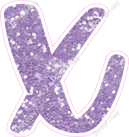 CU 23.5" Individuals - Lavender Sparkle x