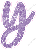 CU 23.5" Individuals - Lavender Sparkle y