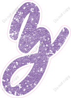 CU 23.5" Individuals - Lavender Sparkle z