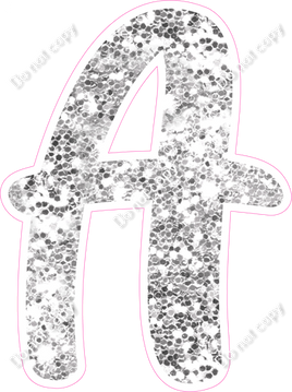 CU 23.5" Individuals - Light Silver Sparkle A