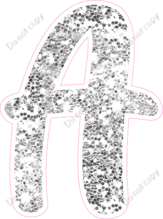 CU 23.5" Individuals - Light Silver Sparkle A