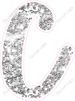 CU 23.5" Individuals - Light Silver Sparkle C