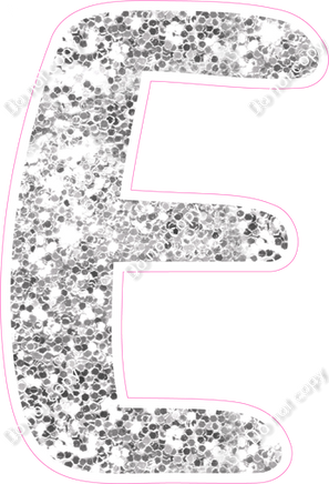 CU 23.5" Individuals - Light Silver Sparkle E