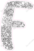 CU 23.5" Individuals - Light Silver Sparkle F