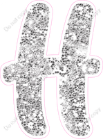 CU 23.5" Individuals - Light Silver Sparkle H