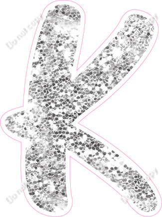 CU 23.5" Individuals - Light Silver Sparkle K