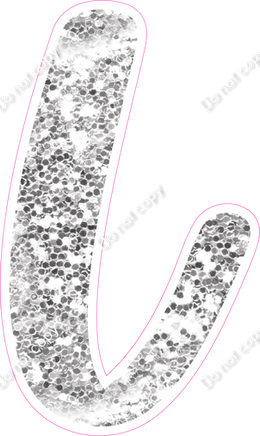 CU 23.5" Individuals - Light Silver Sparkle L