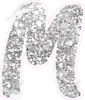 CU 23.5" Individuals - Light Silver Sparkle M