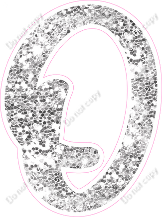 CU 23.5" Individuals - Light Silver Sparkle O