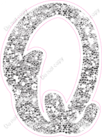 CU 23.5" Individuals - Light Silver Sparkle Q