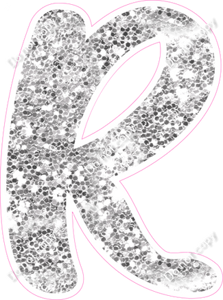 CU 23.5" Individuals - Light Silver Sparkle R