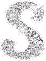 CU 23.5" Individuals - Light Silver Sparkle S