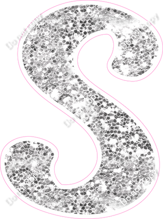 CU 23.5" Individuals - Light Silver Sparkle S