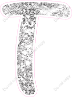 CU 23.5" Individuals - Light Silver Sparkle T