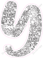 CU 23.5" Individuals - Light Silver Sparkle Y