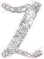 CU 23.5" Individuals - Light Silver Sparkle Z