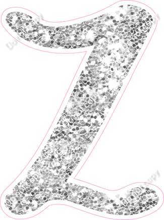 CU 23.5" Individuals - Light Silver Sparkle Z