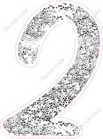 CU 23.5" Individuals - Light Silver Sparkle 2