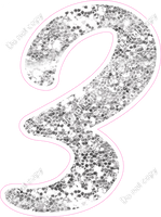 CU 23.5" Individuals - Light Silver Sparkle 3