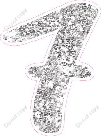 CU 23.5" Individuals - Light Silver Sparkle 7