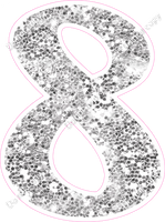 CU 23.5" Individuals - Light Silver Sparkle 8