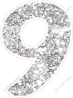 CU 23.5" Individuals - Light Silver Sparkle 9