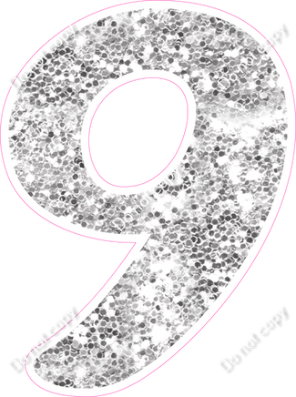 CU 23.5" Individuals - Light Silver Sparkle 9